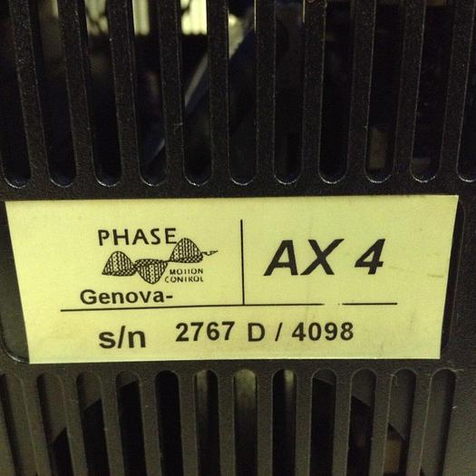 Used PHASE MOTION CONTROL Brushless Motor Control AX4 AX-4 USED