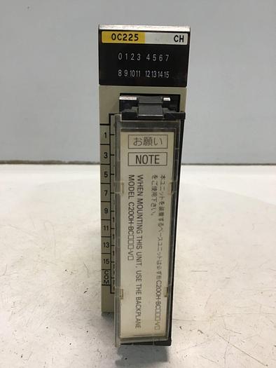 Used OMRON Output Module C200H-OC225 #122626