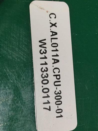 Used INTUITOUCH Circuit Board C.X.AL011A.CPU-300-01 #107720