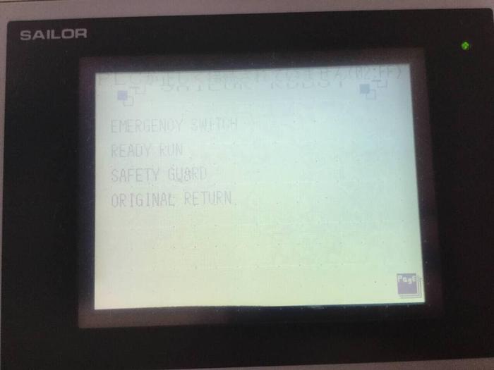 Used SAILOR Digital Graphic Panel GP250-LG11 Used