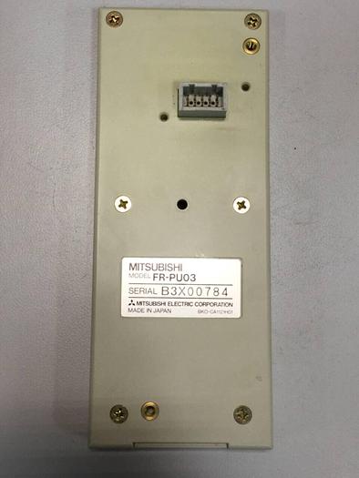 Used MITSUBISHI Parameter Control Keypad FR-PU03 #99018