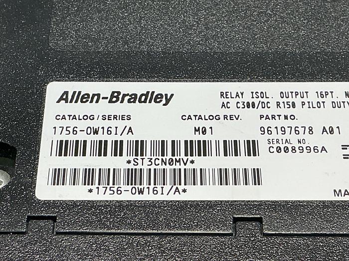 Used ALLEN BRADLEY 1756-OW16I/A