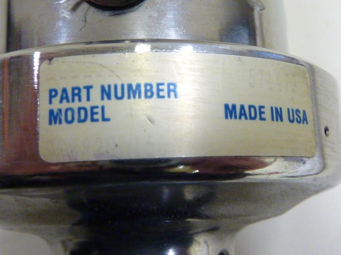 Used ADVANCED SPECIALTY GAS High Pressure Regulator SG3820150 #60138