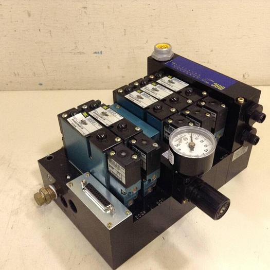 Used MAC Control Block w/ Valves 92B-AAB-BJ3-DM-DDAP-1DM #71586