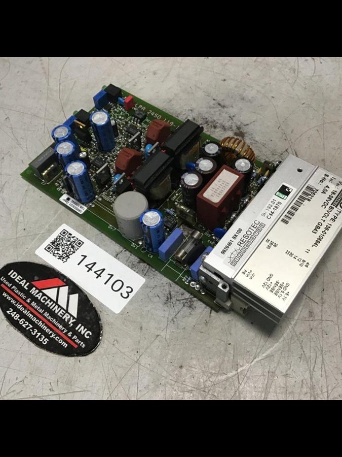 Used RESOTEC Power Supply Card 90193.01 USED