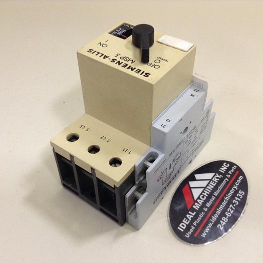 Used SIEMENS Manual Starter Protector MSP30T #74275