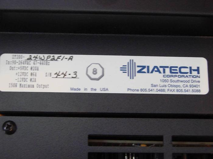 Used ZIATECH Power Supply ZT200-24WP2F1-A #10694