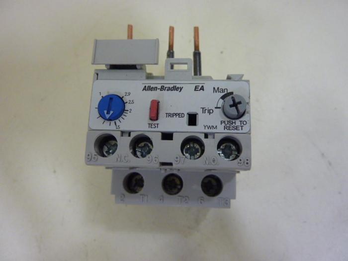 Used ALLEN BRADLEY Overload Relay 193-EA1DB SER B #59898