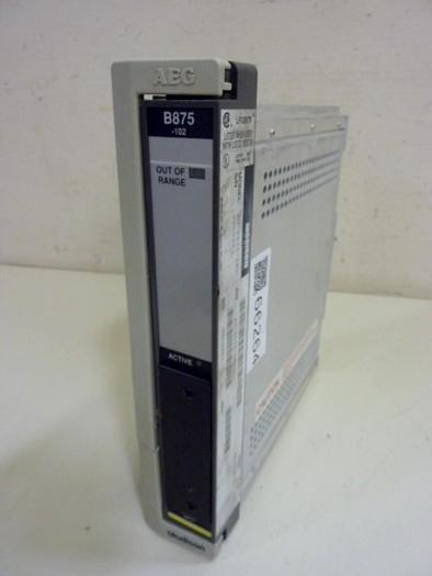 Used MODICON Analog Input Module AS-B875-102 #66264