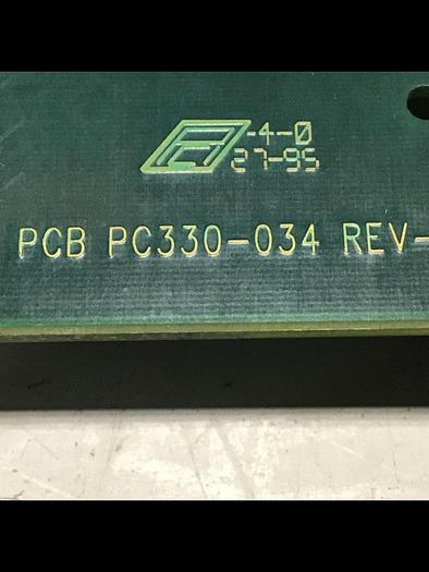 Used VAN DORN Operator Circuit Board PC330-034 Used