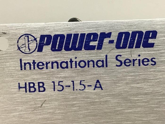Used POWER ONE Power Supply HBB 15-1.5-A #137100