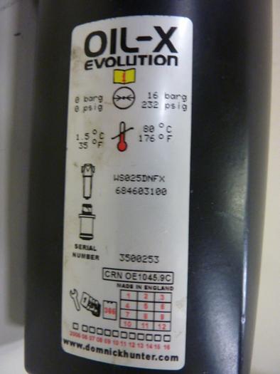 Used DOMNICK HUNTER Water Separator WS025DNFX #60141