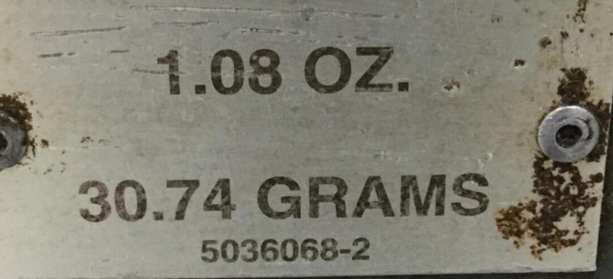 Used CINCINNATI MILACRON 1.08 Oz Injection Unit VS55-1.08 USED