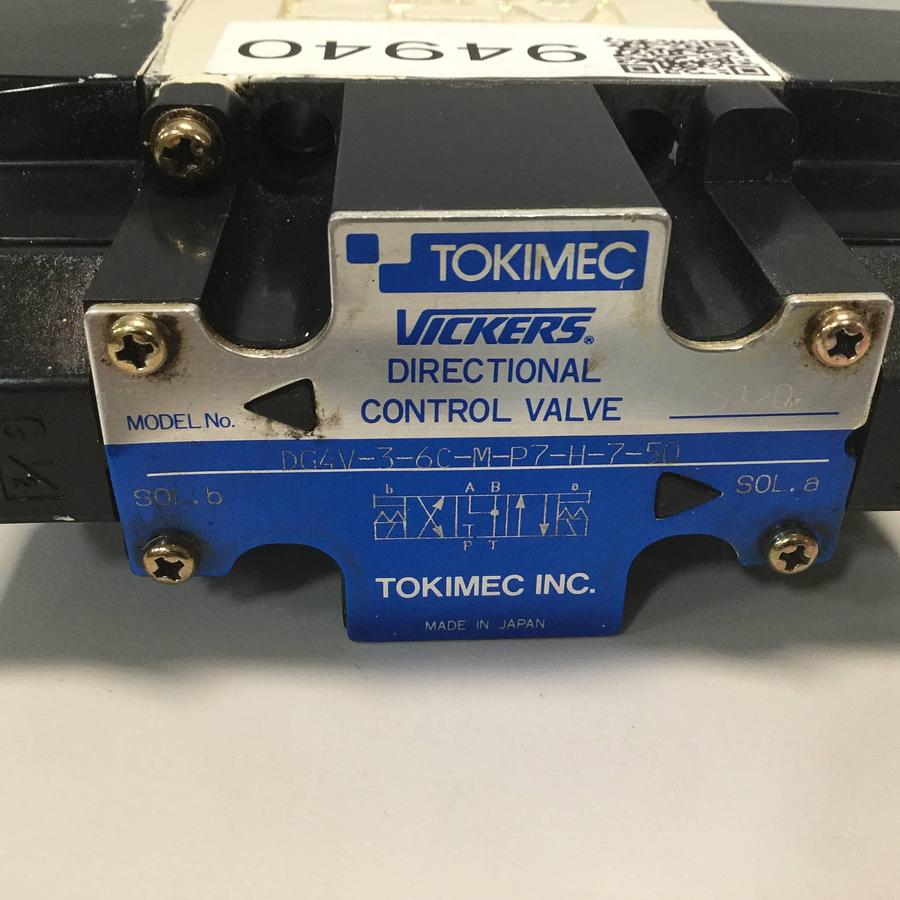 Used VICKERS Directional Control Valve DG4V36CMP7H750 USED