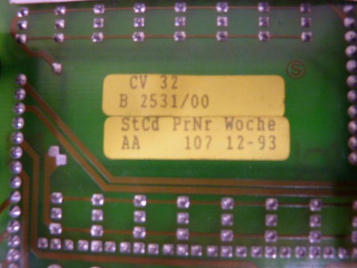 Used BACHMANN ELECTRONIC Circuit Board CV32 #54436