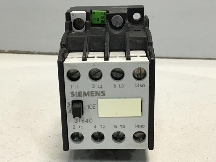 Used SIEMENS Contactor 3TF4010-0A #123991