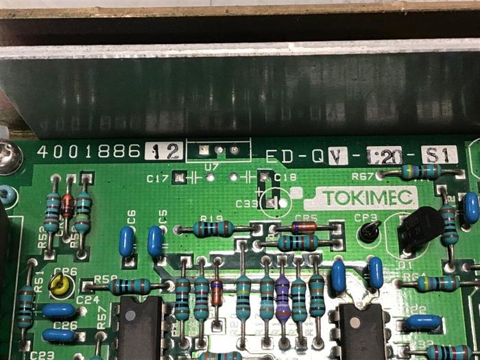 Used TOKIMEC Circuit Board ED-QV-L-20S1 Used #141757