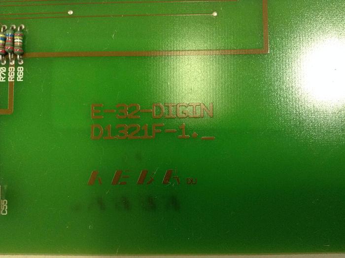 Used KEBA Input Module E-32-DIGIN D1321F-1 Used