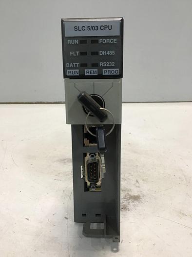 Used ALLEN BRADLEY 5/03 Processor Unit 1747-L531 SER D #141004