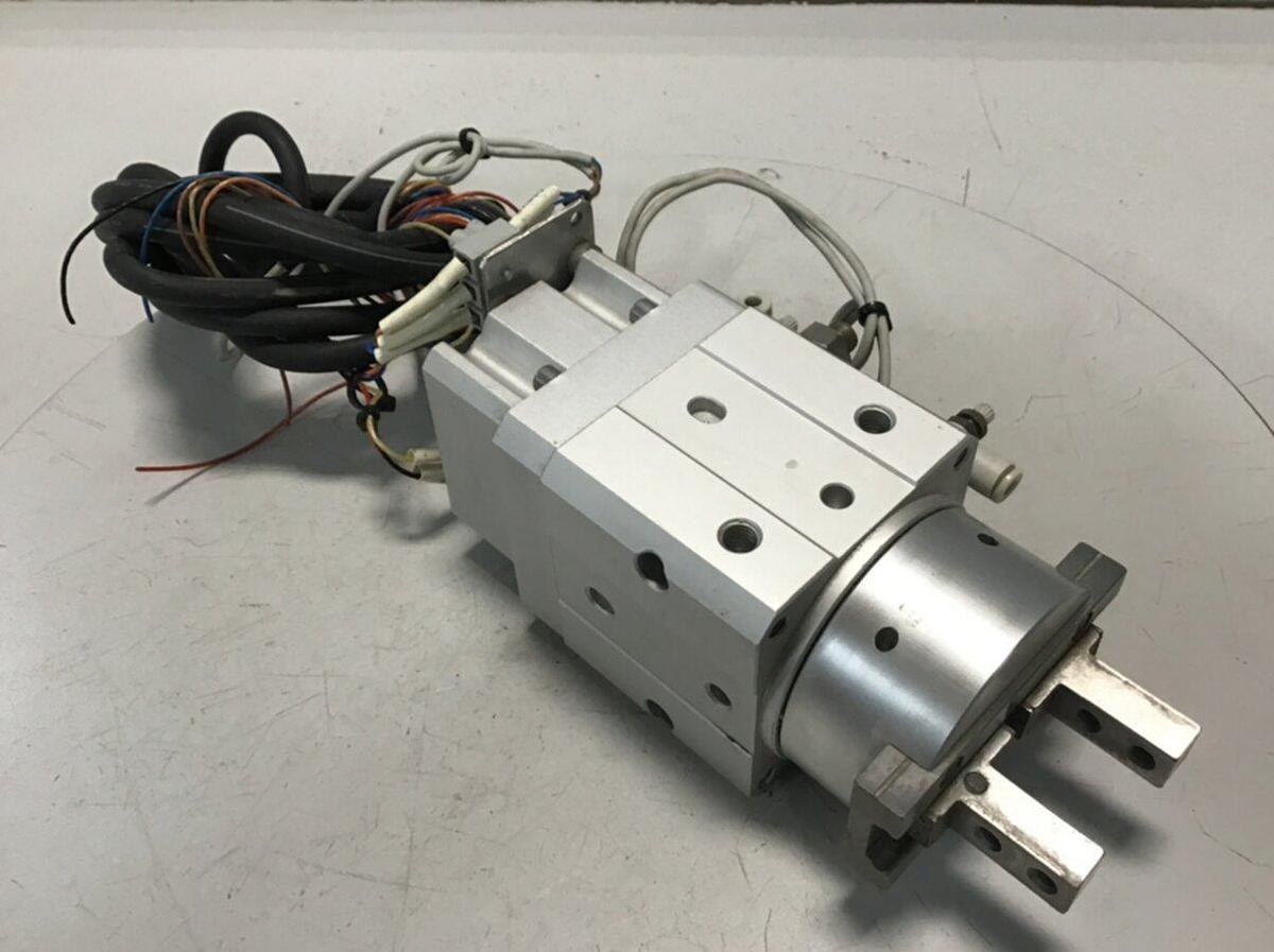Used SMC Rotary Gripper MRHQ25D-180SX-M-BVL-M-BL-X169 Used