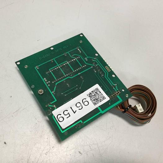 Used OAK LED Indicator w/ Ribbon Cable C-2492-D-3075 #96159