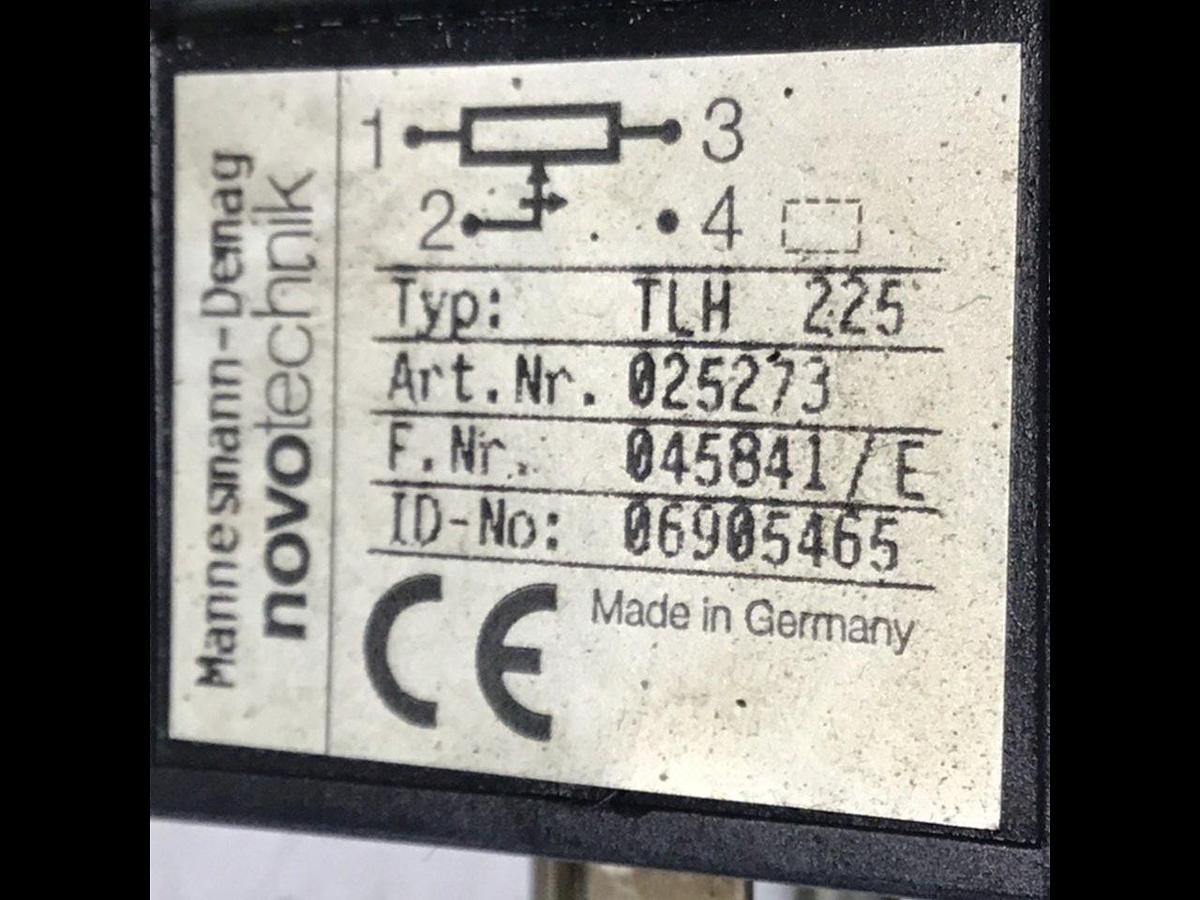 Used NOVOTECHNIK Position Transducer TLH225 Used