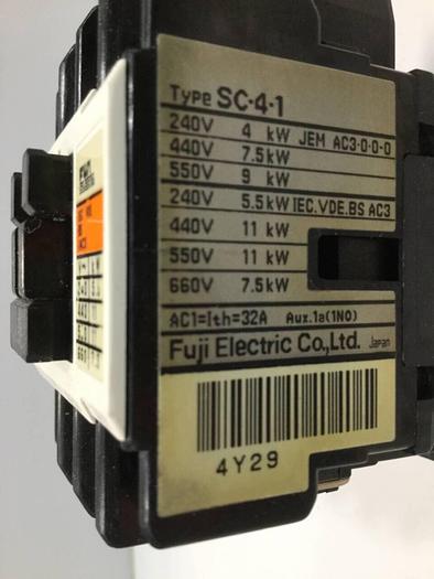 Used FUJI ELECTRIC Contactor SC-4-1 #97910