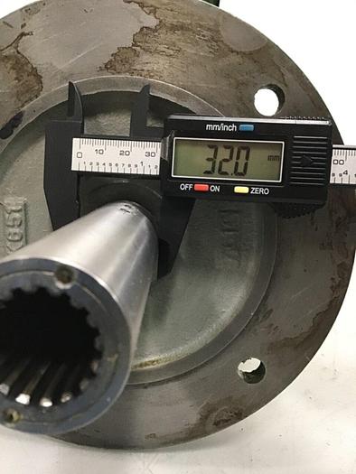 Used HITACHI 0.75 kW Induction Motor VTFO-K 6P #125306