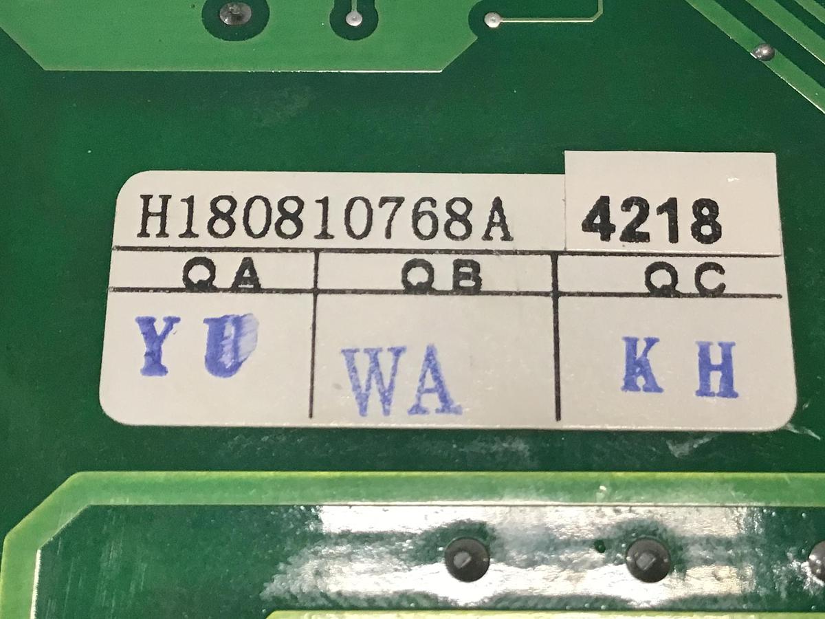 Used TOSHIBA H180810768A Circuit Board Used #143601