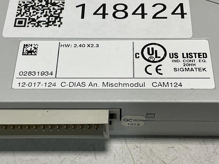 Used SIGMATEK CAM124