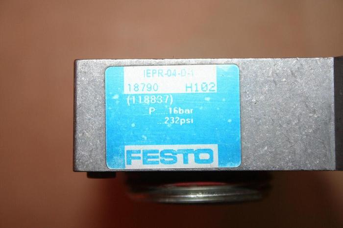 Used FESTO End Plate Manifold IEPR-04-D1 Used