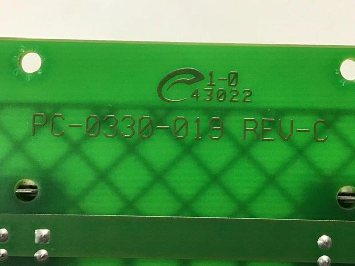 Used VAN DORN Circuit Board 330019 PC330-019 330-019 #111538