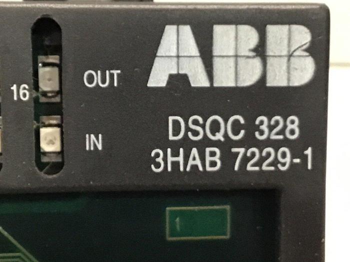 Used ABB Digital Robotics Module DSQC 328 3HAB7229-1 #131142