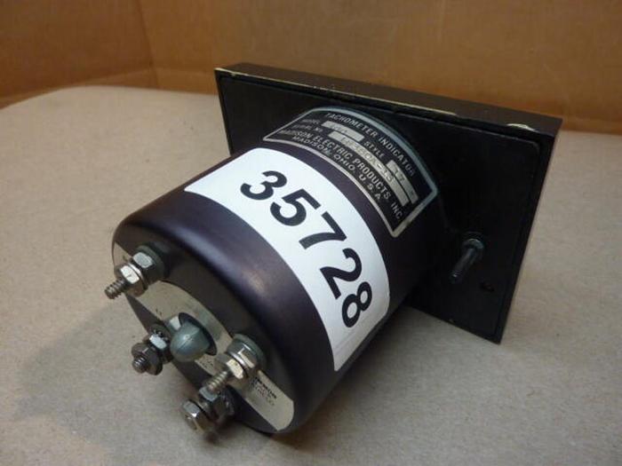 Used MADISON ELECTRIC Tachometer Indicator 300 #35728