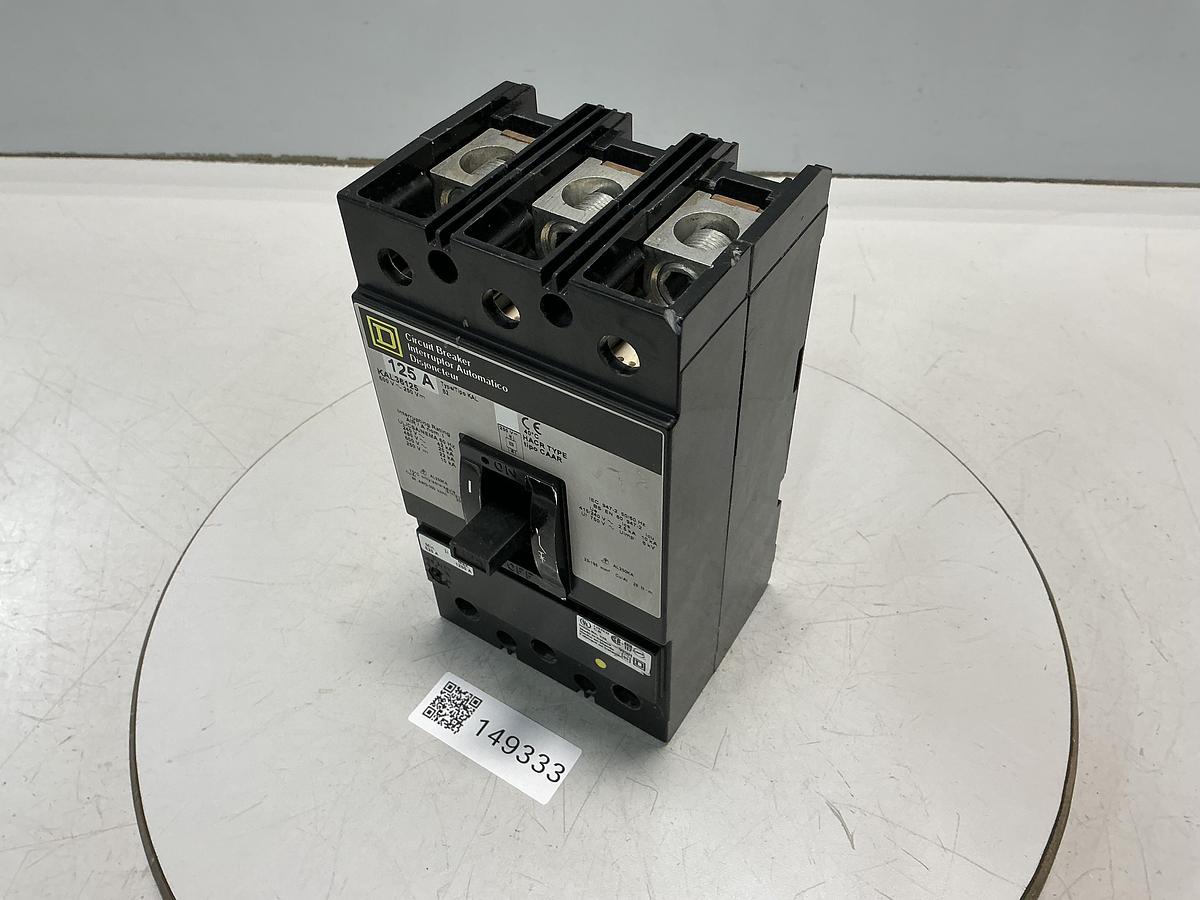 Used SQUARE D KAL36125