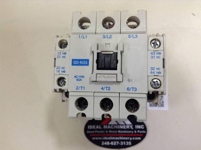 Used MITSUBISHI Magnetic Contactor SD-N35 #73824