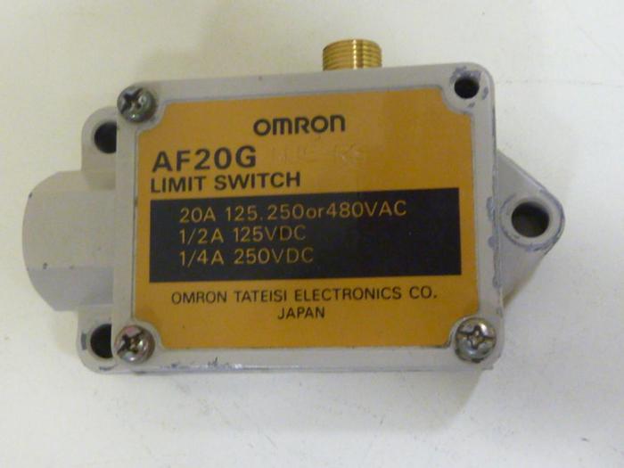 Used OMRON Limit Switch AF20G NJ5-RS #67024
