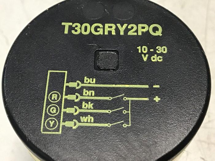 Used BANNER ENGINEERING Light Sensor T30GRY2PQ #133949