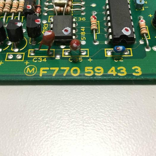Used FUJI ELECTRIC Circuit Board F770 59 43 3 F77059433 UM200-J0I #93957