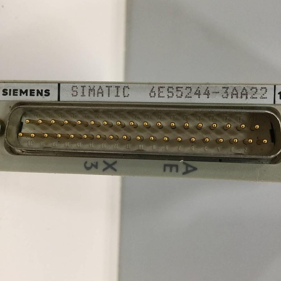Used SIEMENS Temperature Control Module 6ES5 244-3AA22 #91870
