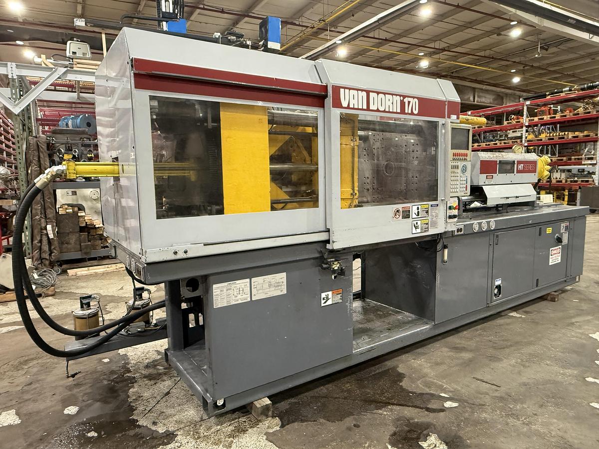 Used VAN DORN DEMAG 170 Ton Injection Molding Machine 170HT-3.7 USED #145210