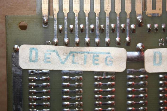 Used DEVLIEG Circuit Board 9D1240A #20704