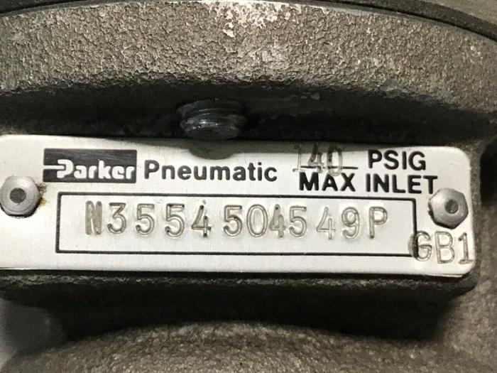 Used PARKER Pneumatic Valve N3554504549P #118825