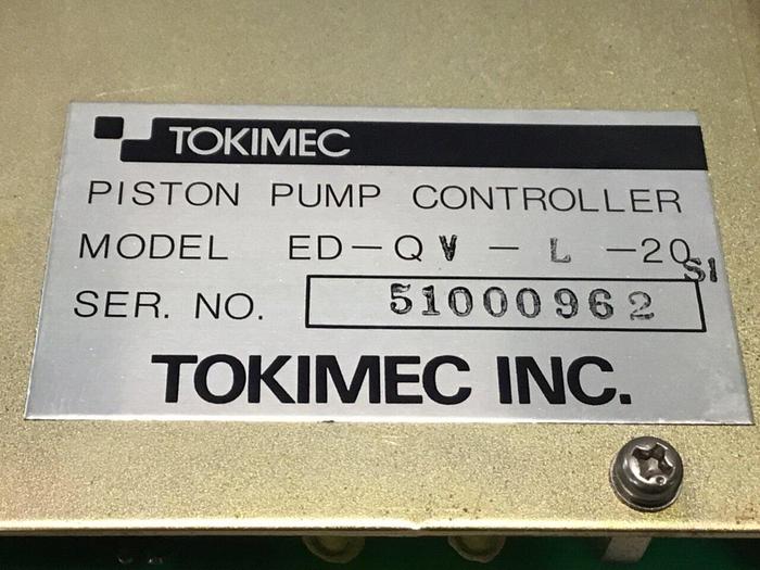 Used TOKIMEC Circuit Board ED-QV-L-20S1 #132550