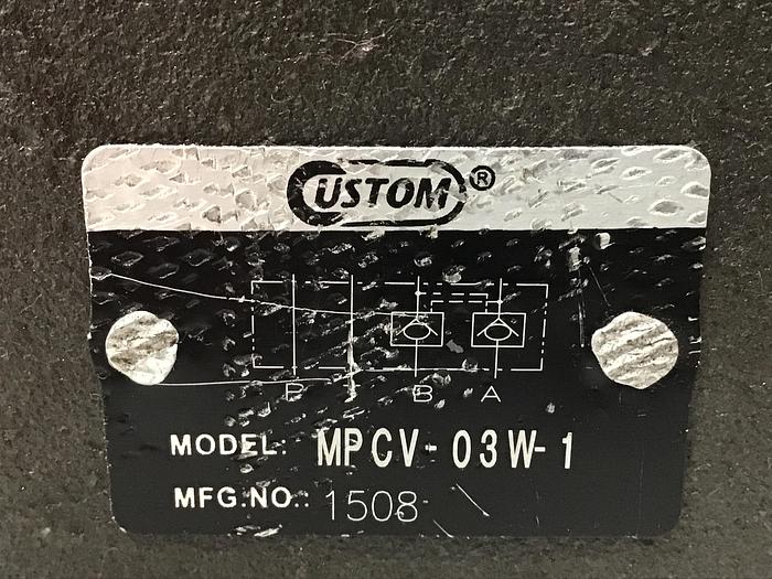 Used CUSTOM Valve DG4V 5 33CJ M U H6 20 Used #145756