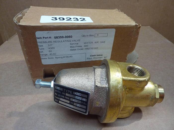 SWAGELOK Pressure Regulating Valve 08359-0060 #39232