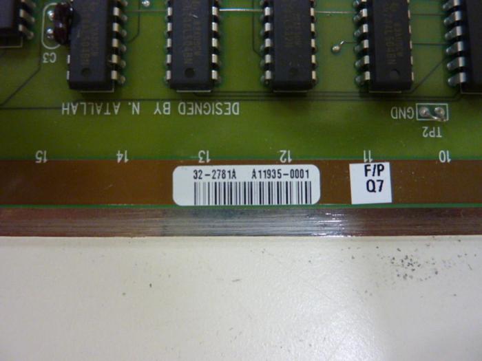 Used OCTEL Circuit Board 244-2065-018 #56330