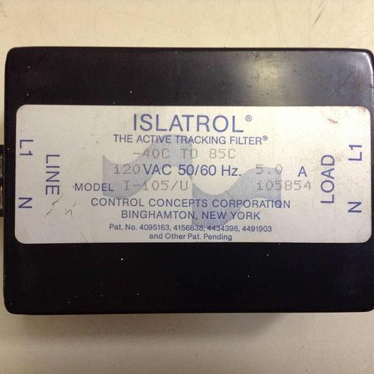 Used ISLATROL Active Tracking System I-105/U #86906