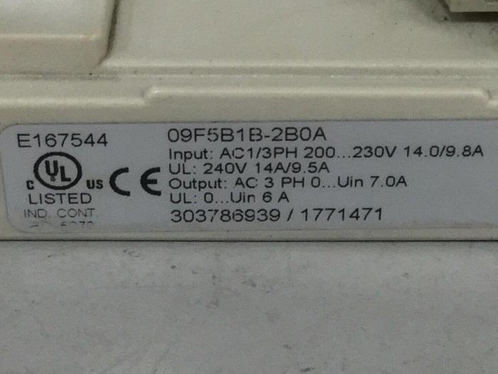 Used KEB Combivert Module D-32683 09F5B1B-2B0A USED