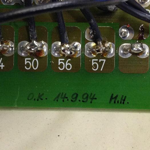 Used ARBURG Circuit Board 450F #82228